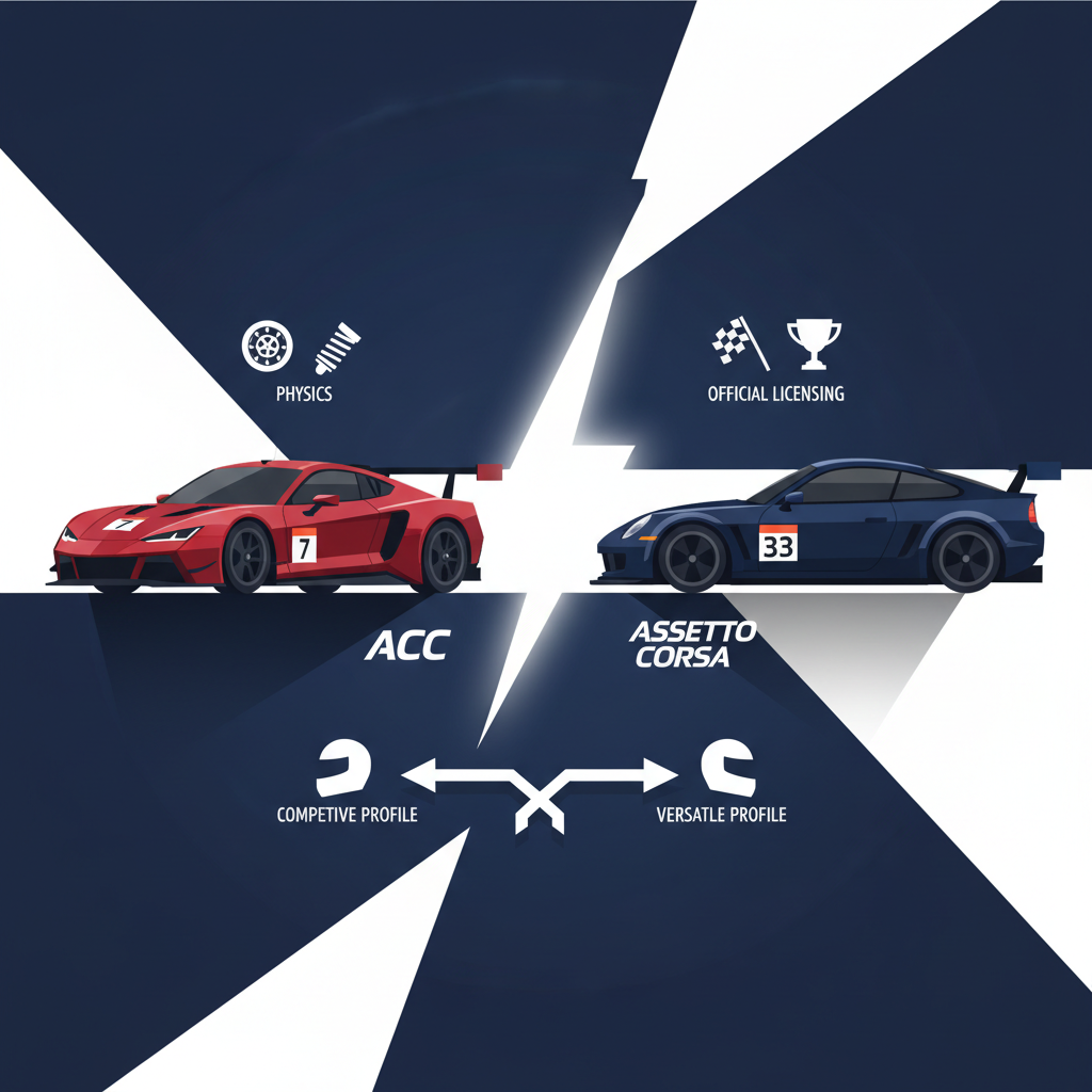 ACC vs Assetto Corsa: ¿Cuál Elegir para GT3 en 2025?