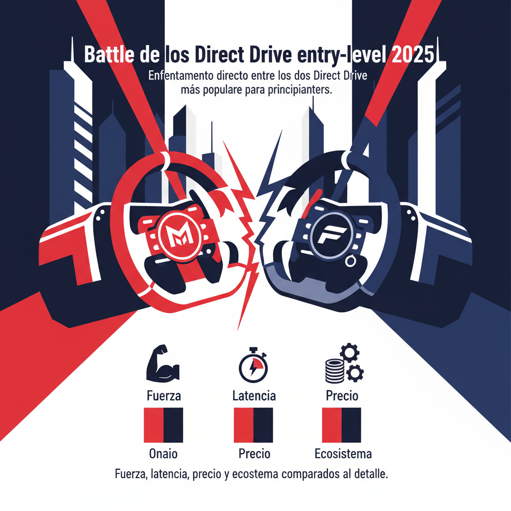 Moza R9 vs Fanatec CSL DD: Battle de los Direct Drive entry-level 2025