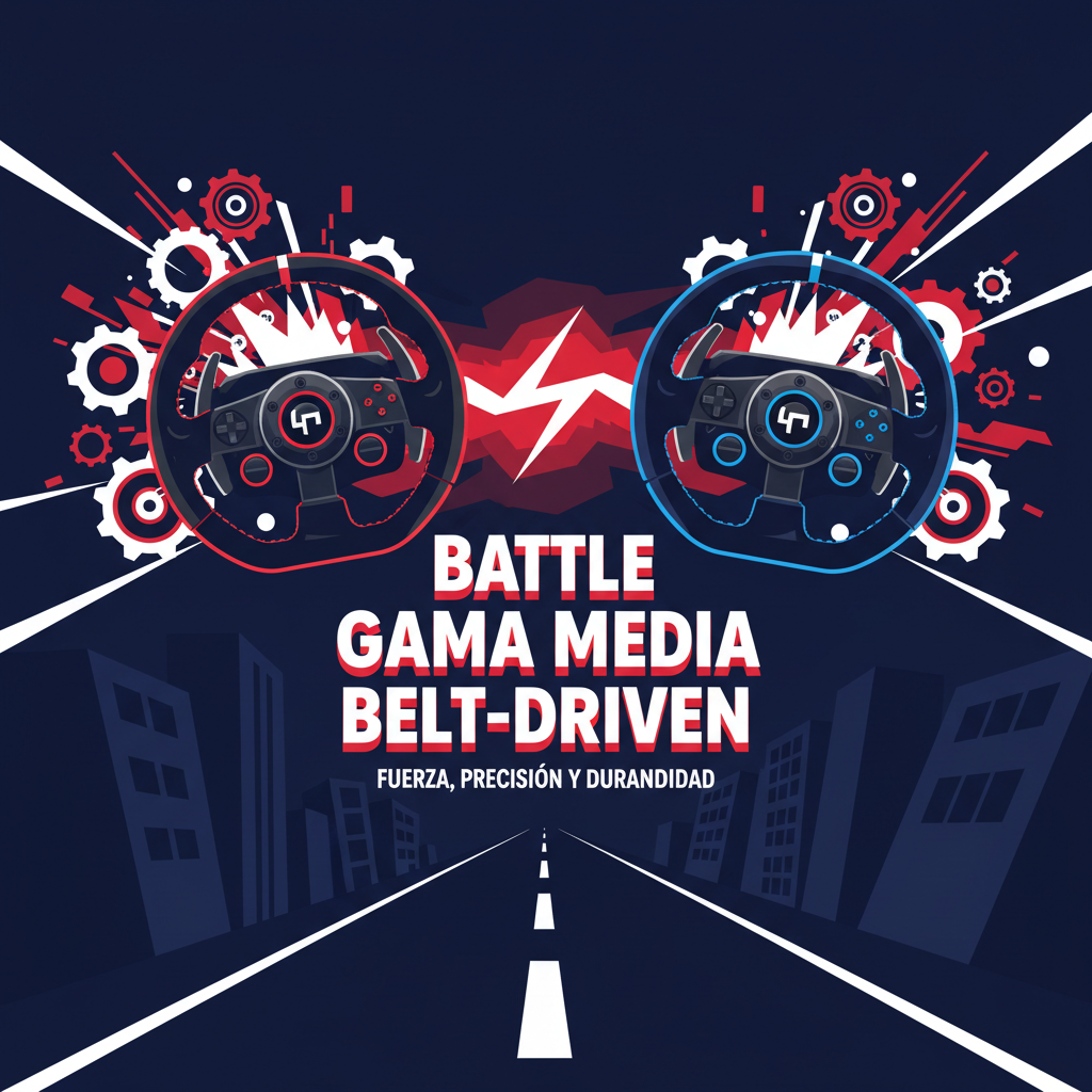 Thrustmaster T300 vs Logitech G923: Battle gama media belt-driven