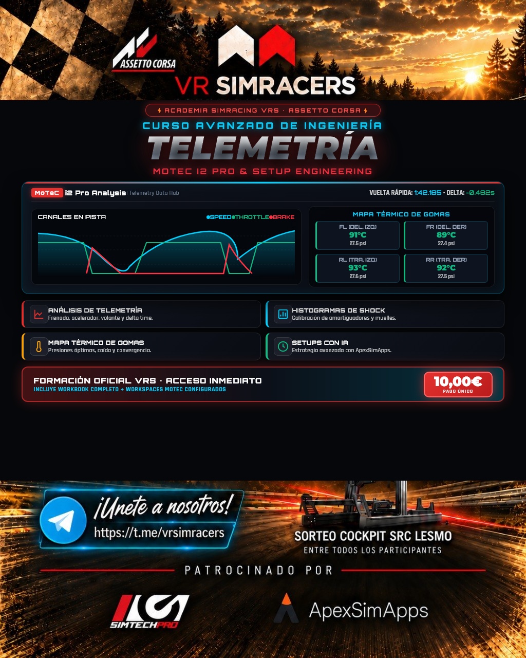 Curso de Telemetría MoTeC i2 Pro & Setup